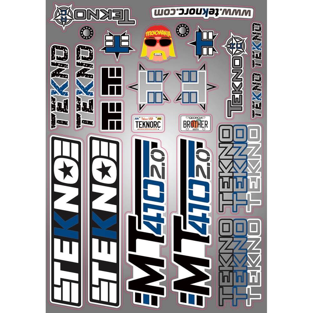 Tekno Decal Sheet (MT410 2.0) - TKR9547