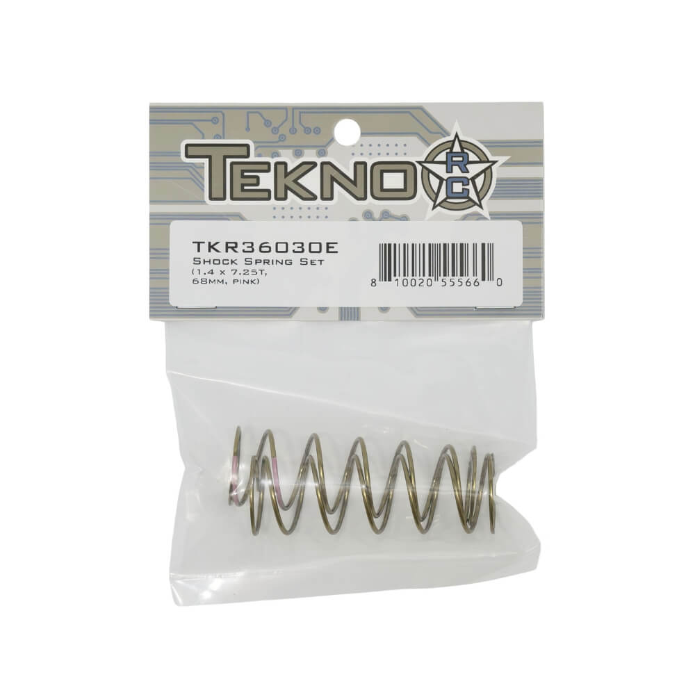 Shock Spring Set (1.4 x 7.25T, 68mm, PINK) - TKR36030E