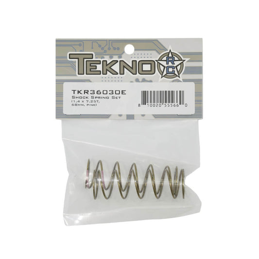 Shock Spring Set (1.4 x 7.25T, 68mm, PINK) - TKR36030E