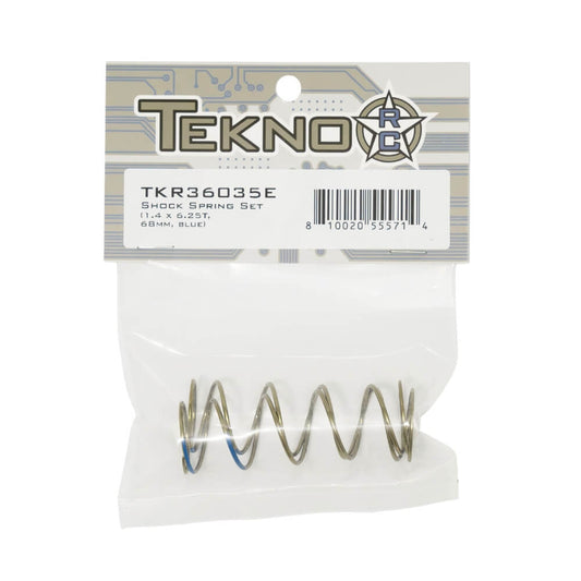 Shock Spring Set (1.4 x 6.25T, 68mm, BLUE) - TKR36035E