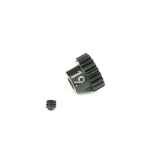 Tekno 5MM Bore MOD 0.8 Pinion Gear (19T, hardened steel, etched) - TKR4279