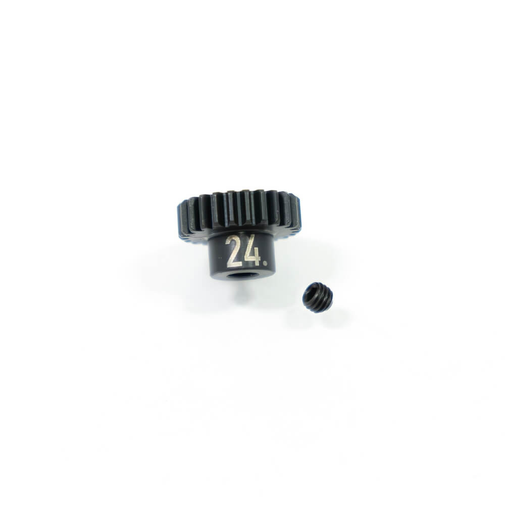 Pignon Tekno 5mm Alésage MOD 0.8 (32dp) (24T, trempé, gravé) - TKR4284