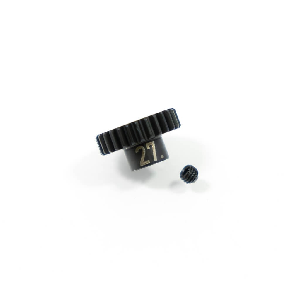 Pignon Tekno alésage 5 mm MOD 0,8 (32dp) (27 dts, trempé, gravé) - TKR4287