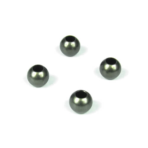 Tekno Pivot Balls (6.8mm, no flange, sway bar, shock ends, aluminum, 4pcs, EB48) - TKR5049A