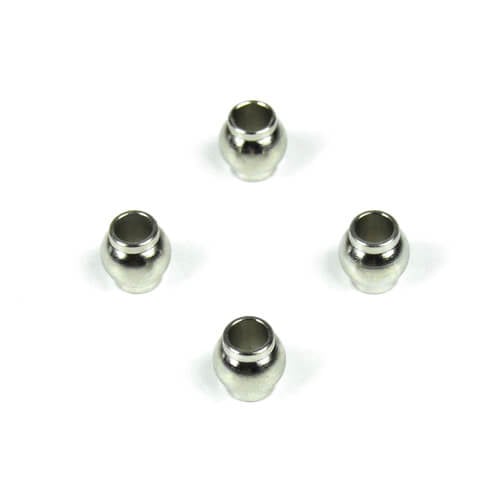 Biellettes de pivot Tekno (5.8mm, sans rebord, tringlerie de frein/direction, 4pcs) - TKR5058