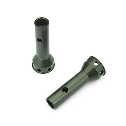 Tekno Stub Axles (7075 aluminum, hard anodized, 2pcs) - TKR5070A
