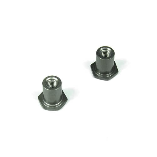 Entretoises de direction Tekno (aluminium, anodisation bronze, 2 pcs, EB48) - TKR5122