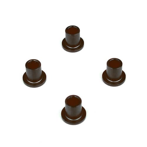 Bagues de fusée Tekno (SCT410, 4 pièces, aluminium, anodisation dure) - TKR5554A