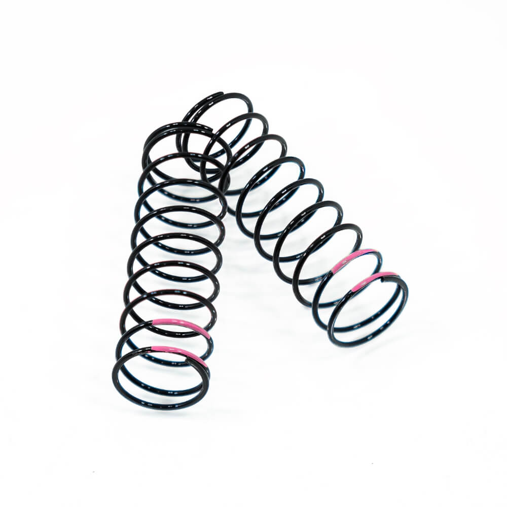 Jeu de ressorts d'amortisseur Tekno Shock (1.5 x 10.5T, 3.38lb/in, 73mm, rose) - TKR6030D