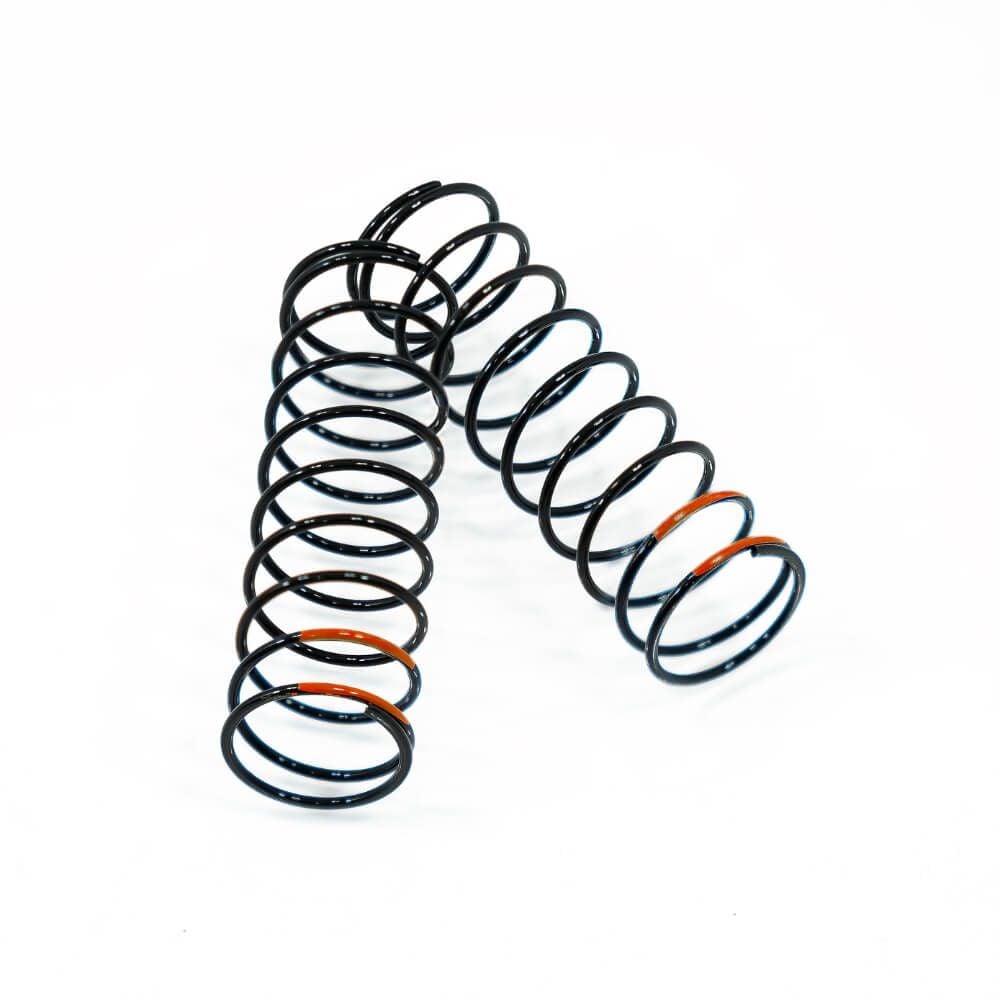 Jeu de ressorts d'amortisseur Tekno Shock (1.5 x 9.75T, 3.71lb/in, 73mm, orange) - TKR6033D
