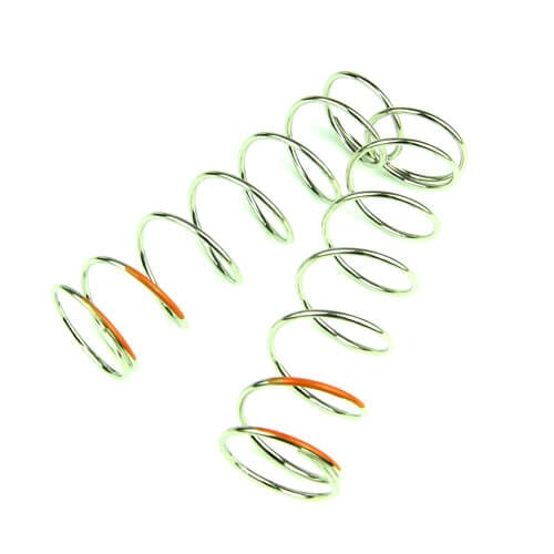 Jeu de ressorts d'amortisseur Tekno (1,6 x 7,5T, 80 mm, orange, 6,11 lb/in) - TKR6093