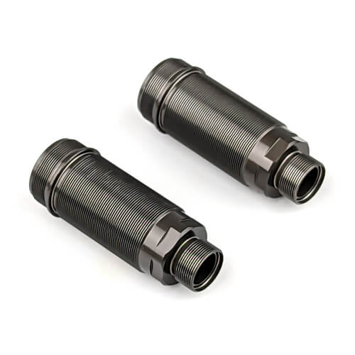 Tekno Shock Body (44.5mm, aluminum, hard anodized, 2pcs) - TKR6750