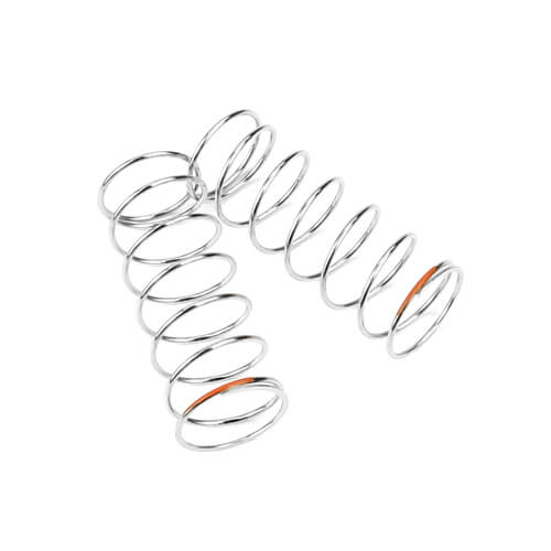 Jeu de ressorts d'amortisseur Tekno (arrière, 1.2x7.75, 2.82lb/in, 53mm, orange) - TKR6796