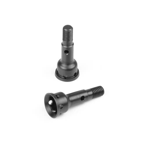 Axes de roue Tekno (SCT410SL, filetage M5, acier trempé, 2 pcs) - TKR7070