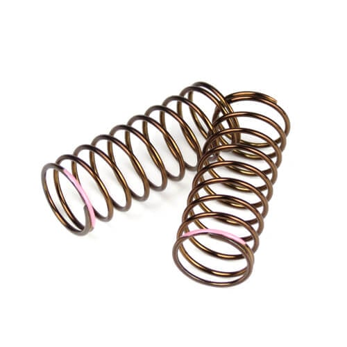 Jeu de ressorts d'amortisseur Tekno (avant, 1,4x10,125, 3,61lb/po, 50mm, rose) - TKR7233
