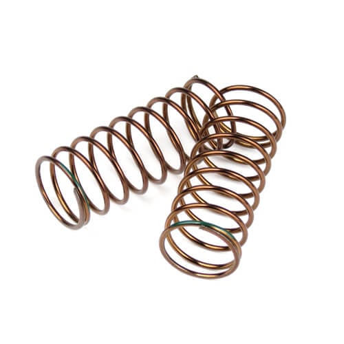 Jeu de ressorts d'amortisseur Tekno (avant, 1.4x9.75, 3.81lb/in, 50mm, vert) - TKR7234