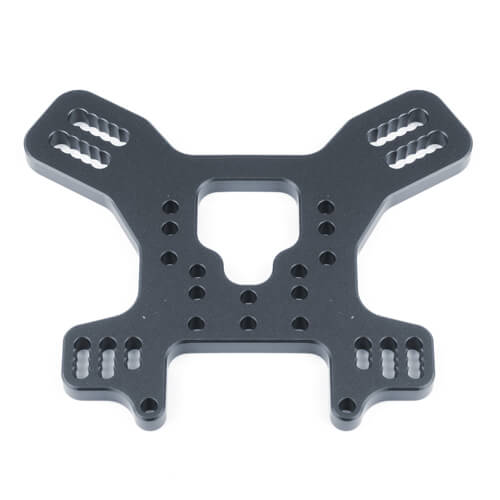 Entretoise amortisseur Tekno (arrière, aileron/amortisseur réglable, 7075 CNC, anodisé GM, EB/NB48 2.0) - TKR9269B