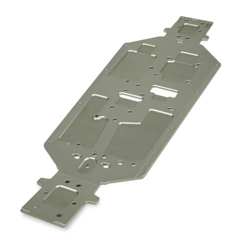 Tekno Chassis (7075, 3mm, hard anodized, lightened, NB48 2.0) - TKR9303