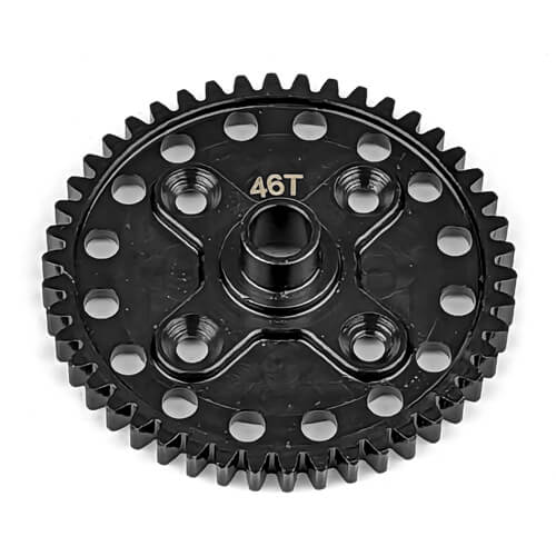 Pignon droit Tekno (46 dents, acier, CNC, allégé, NB/NT48 2.x) - TKR9421