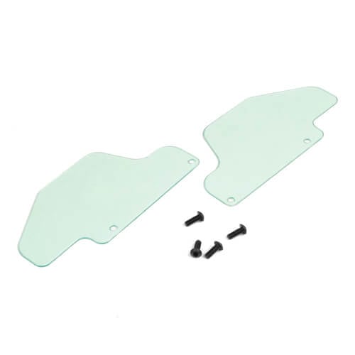 Bavettes de protection de bras arrière Tekno (lexan, ET/NT48 2.0) - TKR9433