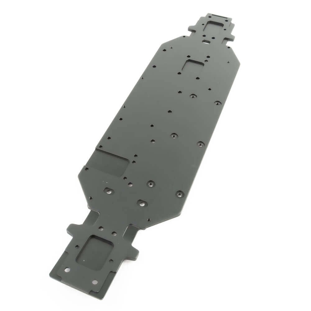 Châssis Tekno (4mm, anodisé noir, SCT410 2.0) - TKR9508