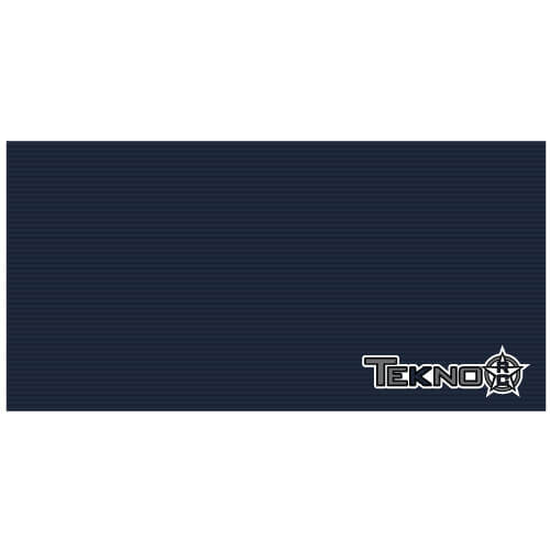 Tapis d'atelier Tekno (logo Tekno RC, bleu foncé, 61x122 cm) - TKR1121