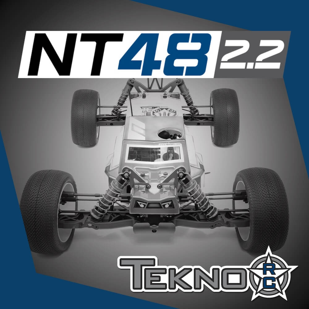 Kit Truggy Nitro de Compétition 1/8ème 4x4 Tekno NT48 2.2 - TKR9401