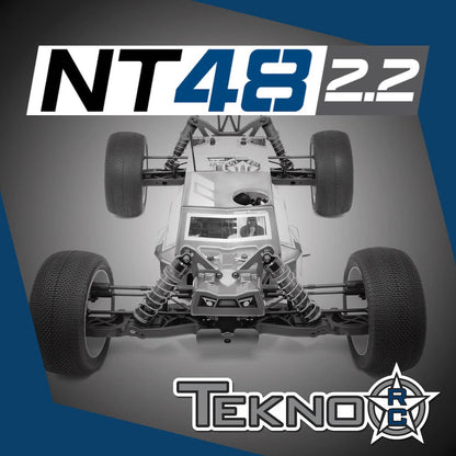 Kit Truggy Nitro de Compétition 1/8ème 4x4 Tekno NT48 2.2 - TKR9401