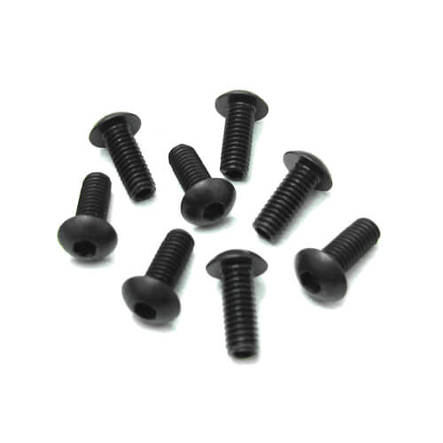 Vis de réglage de la chasse Tekno (M4x10mm, 8 pcs) - TKR1238