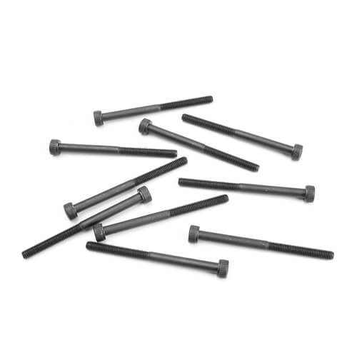 Vis à tête cylindrique Tekno M3x40mm (noir, 10 pcs) - TKR1533