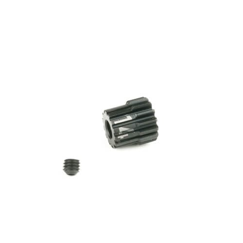 Pignon Tekno 5MM Bore MOD 0.8 (14T, acier trempé, gravé) - TKR4274