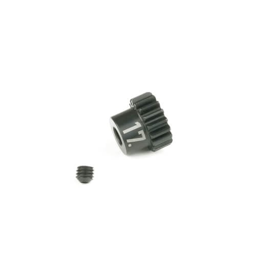 Pignon d'entraînement Tekno 5MM MOD 0.8 (17T, acier trempé, gravé) - TKR4277