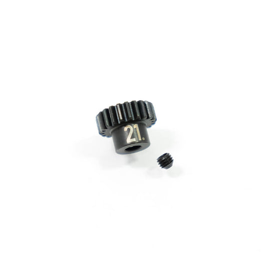 Pignon de moteur Tekno 5mm diamètre MOD 0.8 (32dp) (21 dents, trempé, gravé) - TKR4281