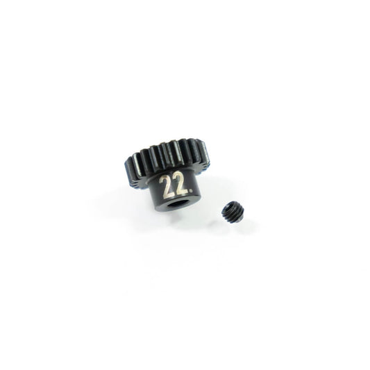 Pignon Tekno 5 mm alésage MOD 0.8 (32 pas) (22 dents, trempé, gravé) - TKR4282