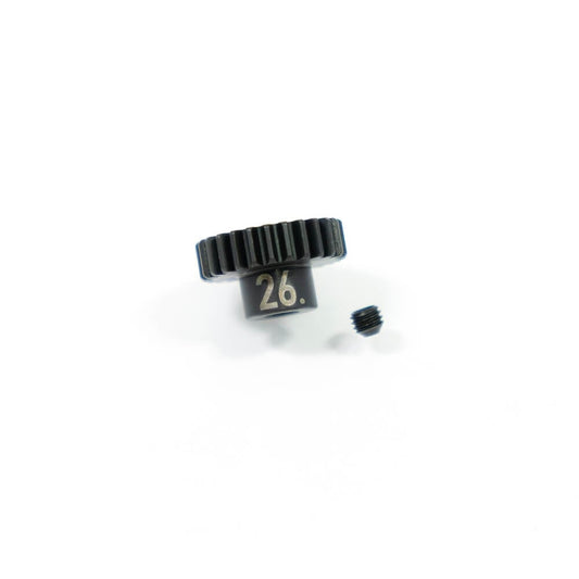 Pignon Tekno 5mm Alésage MOD 0.8 (Pas 32) (26 Dents, trempé, gravé) - TKR4286