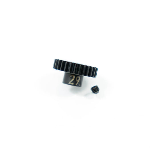 Pignon Tekno 5 mm alésage MOD 0.8 (32 pas) (29 dents, trempé, gravé) - TKR4289