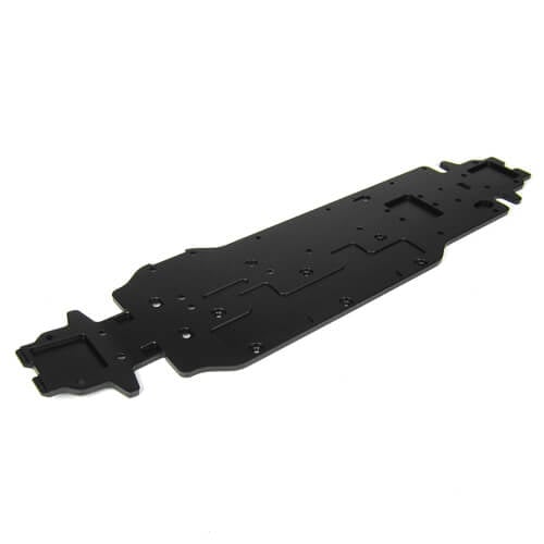 Châssis Tekno (7075, anodisé noir) - TKR5001