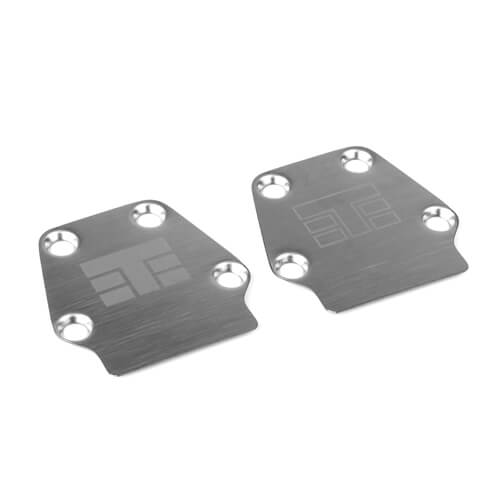 Plaque de protection Tekno (arrière, acier, tous 1.x, 2 pièces) - TKR5031