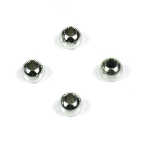 Biellettes de pivot Tekno (6,8 mm, sans collerette, barre antiroulis, extrémités d'amortisseur, acier, 4 pièces, EB48) - TKR5049