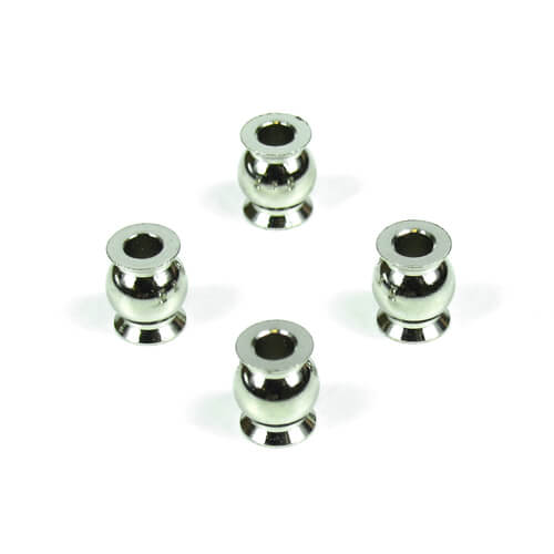 Billes de pivot Tekno (6.8mm, flasquées, carrossage extérieur, 4pcs) - TKR5053