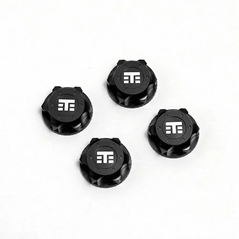 Wheel Nuts (T Logo, 17mm, serrated, M12x1.0, 4pcs)