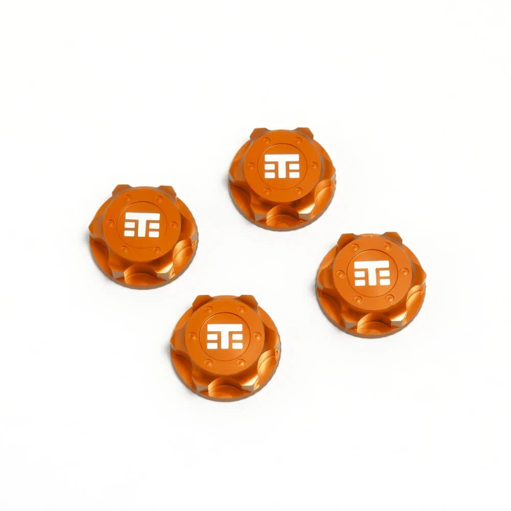 Wheel Nuts (T Logo, 17mm, serrated, M12x1.0, 4pcs)