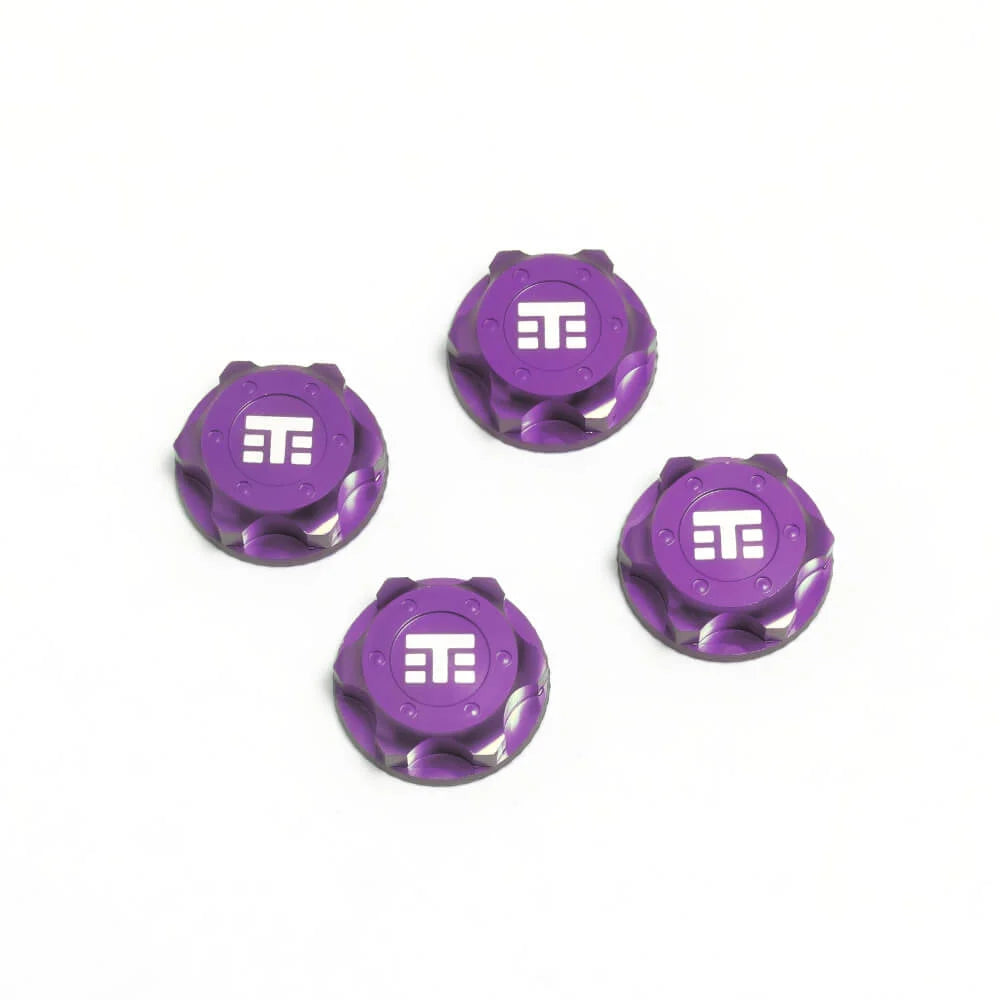 Wheel Nuts (T Logo, 17mm, serrated, M12x1.0, 4pcs)