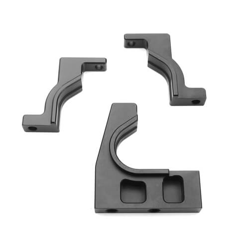Support différentiel central divisé Tekno CNC (supports de différentiel uniquement, 7075, anodisé couleur bronze, EB/ET/SCT) - TKR5262