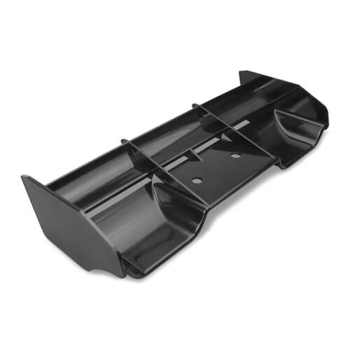 Tekno Wing (appui élevé, guides perforés, homologué ROAR/IFMAR, noir) - TKR5292K