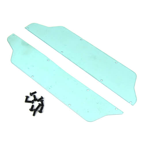 Tekno Air Control Guards (SCT410, gauche et droite, avec visserie) - TKR5504