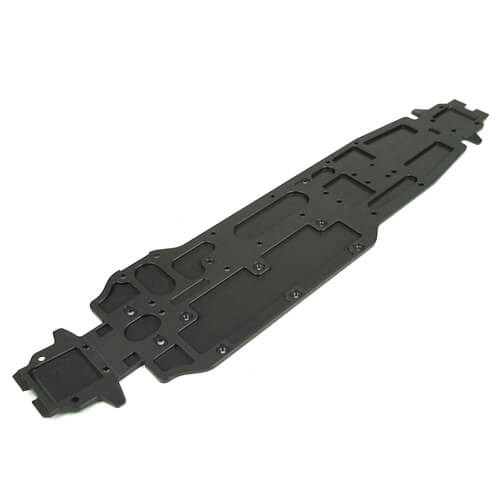 Châssis Tekno (7075, 4mm, anodisé dur, allégé, ET48) - TKR5601
