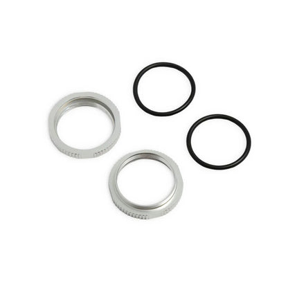 Tekno Shock Adjustment Nuts (aluminum, 2pcs)