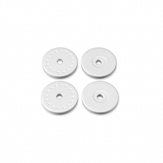 Tekno Shock Piston Blanks (flat/flat, 15.8mm, precision molded, 16 dimples) - TKR6131