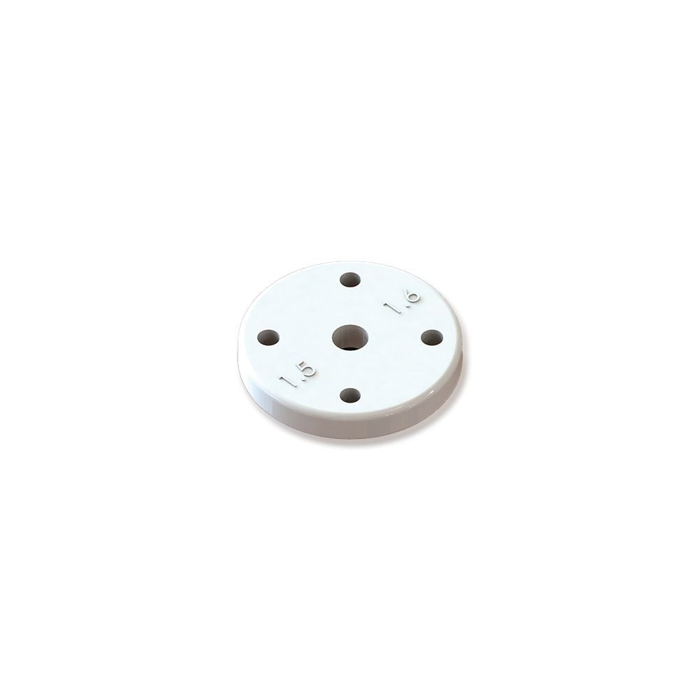 Jeu de pistons Tekno Shock (plat/plat, tous amortisseurs 16mm, 2x1.5 + 2x1.6, 4 pièces) - TKR6138